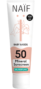 Naif Baby&Kids Mineral Sunscreen 0% perfume SPF50 100ML 