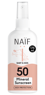 Naif Baby&Kids Mineral Sunscreen Spray SPF50 175ML 