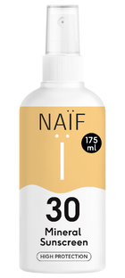 Naif Naïf Minerale Zonnebrand Spray SPF30 175ML 