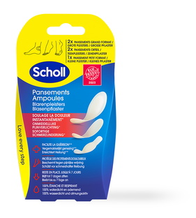 Scholl Blarenpleister Mixed 5ST 