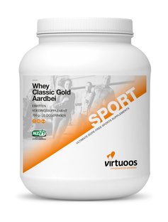 Virtuoos Whey Classic Gold Aardbei 750GR 