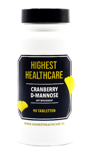 Highest Healthcare Cranberry D-Mannose Tabletten 90TB 