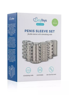 EasyToys Penis Sleeve Set 6-delig 1ST 