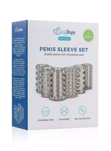 EasyToys Penis Sleeve Set 6-delig 1ST