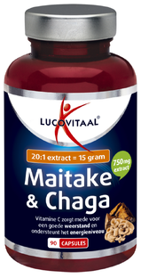 Lucovitaal Maitake & Chaga Capsules 90CP 