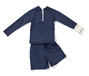 Tenue Soleil UV Set Blauw 4-6 jaar 1ST Achterkant uv set