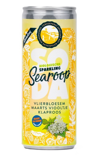 Searoop Soda Biologische Sparkling Vlierbloesem Maarts Viooltje Klaproos 250ML