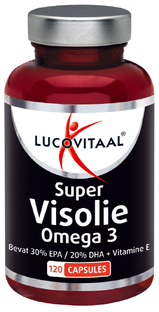 Lucovitaal Super Visolie Omega 3 Capsules 120CP 