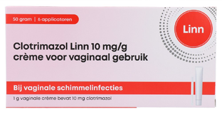 Linn Clotrimazol 10mg/g Vaginale Crème 50GR 