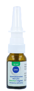 Linn Xylometazoline 1mg/ml Menthol Neusspray 10ML 