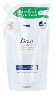 Dove Caring Handwash 2X Refill Pack 500ML 