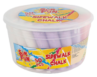 Van Manen Sun Fun Sidewalk Chalk - Stoepkrijt 1ST 