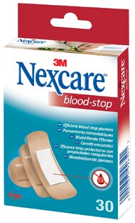 Nexcare 3M Nexcare Bloedstelpende Pleisters Assorti 30ST 