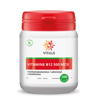 Vitals Vitamine B12 500mcg Zuigtabletten 100ZTB 