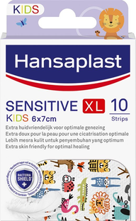 Hansaplast Pleisters Kids Sensitive XL 10ST 