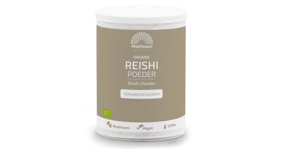 Mattisson HealthStyle Organic Reishi Poeder 100gr De Online Drogist