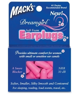 Macks Dreamgirl Foam Earplugs 10PR 