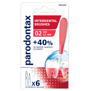 Parodontax Maat 02 Interdental Brushes 6ST 