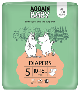 Muumi Moomin Baby Luier Maat 5 Maxi Plus 40ST 