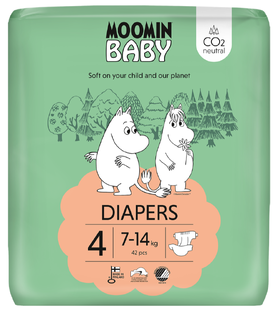 Muumi Moomin Baby Luier Maat 4 Maxi 42ST 