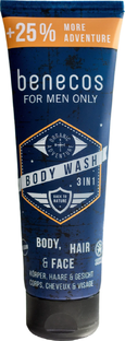 Benecos For Men Only  3-in-1 Bodywash 250ML