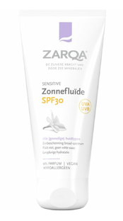 Zarqa Sensitive Zonnefluïde SPF30 50ML 