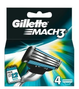 Gillette Mach3 Scheermesjes 4ST 