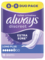 Always Discreet Extra Long Plus Verband - Duopack 16ST 