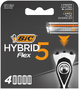 Bic Hybrid Flex 5 - Scheermesjes 4ST 