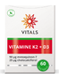 Vitals Vitamine K2 + D3 Softgels 60SG 75768