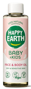 Happy Earth 100% Natural Baby & Kids Face & Body Oil 150ML 