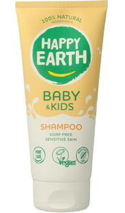 Happy Earth 100% Natural Baby & Kids Shampoo Soap Free 200ML 