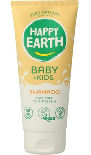 Happy Earth Baby & Kids Shampoo Zeepvrij 200ML