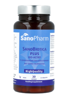 Sanopharm SanoBiotica Plus Bio-Actief Capsules 30CP 