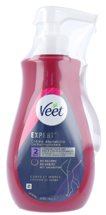 Veet Expert Ontharingscreme Pomp Lichaam & Benen 400ML 