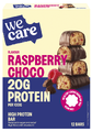 WeCare Raspberry Choco High Protein Bar 372GR