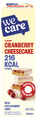 WeCare Cranberry Cheesecake Meal Replacement Bars 116GR