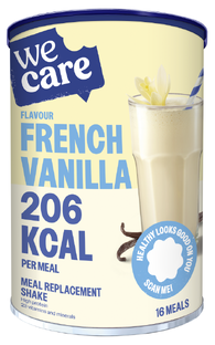 WeCare French Vanilla Meal Replacement Shake 436GR 