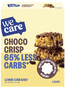 WeCare Low Carb Choco Crisp Bars 150GR 