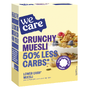 WeCare Lower Carb Crunchy Muesli 325GR 75937