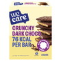 WeCare Crunchy Dark Choco Bars 6ST 