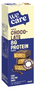 WeCare Chocolate High Protein Bars 81GR zijkant verpakking