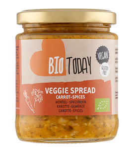 BioToday Veggie Spread Carrot-Spices 235GR 