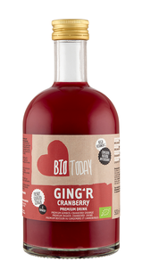 BioToday Ginger Cranberry Premium Drink 500ML 