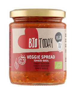 BioToday Veggie Spread Tomato-Basil 235GR 