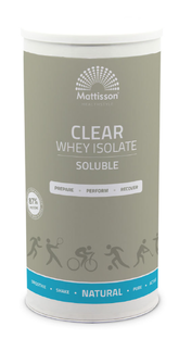 Mattisson HealthStyle Clear Whey Isolate Natural 400GR 