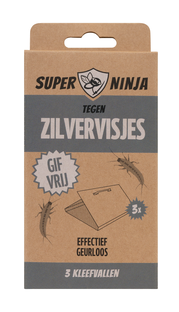 Super Ninja Zilvervisjes Val 3ST