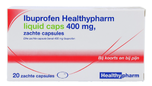 Healthypharm Ibuprofen 400mg Liquid Caps 20CP