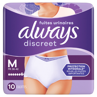 Always Discreet Pants M 10ST 