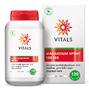 Vitals Magnesium Sport 100mg Tabletten 120TB Voorkant plus pot